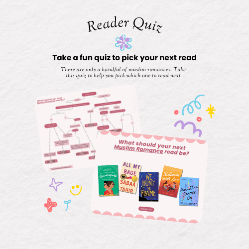 Reader Quiz image to pick your next Muslim Read